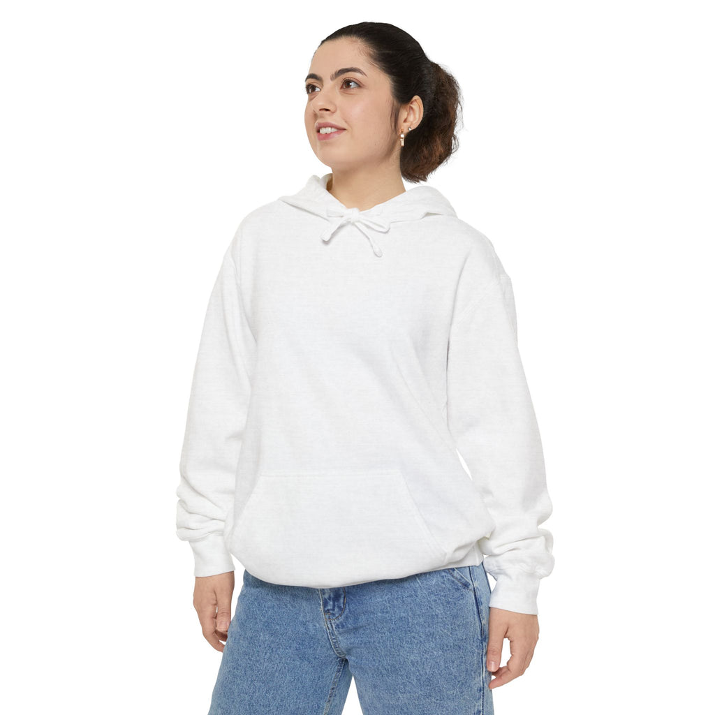 Shred Mountain Biker Hoodie — Retro Repeat Graphic Pullover