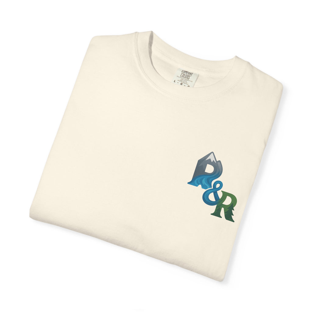 Relaxed Unisex Garment-Dyed T-Shirt with B&R Design