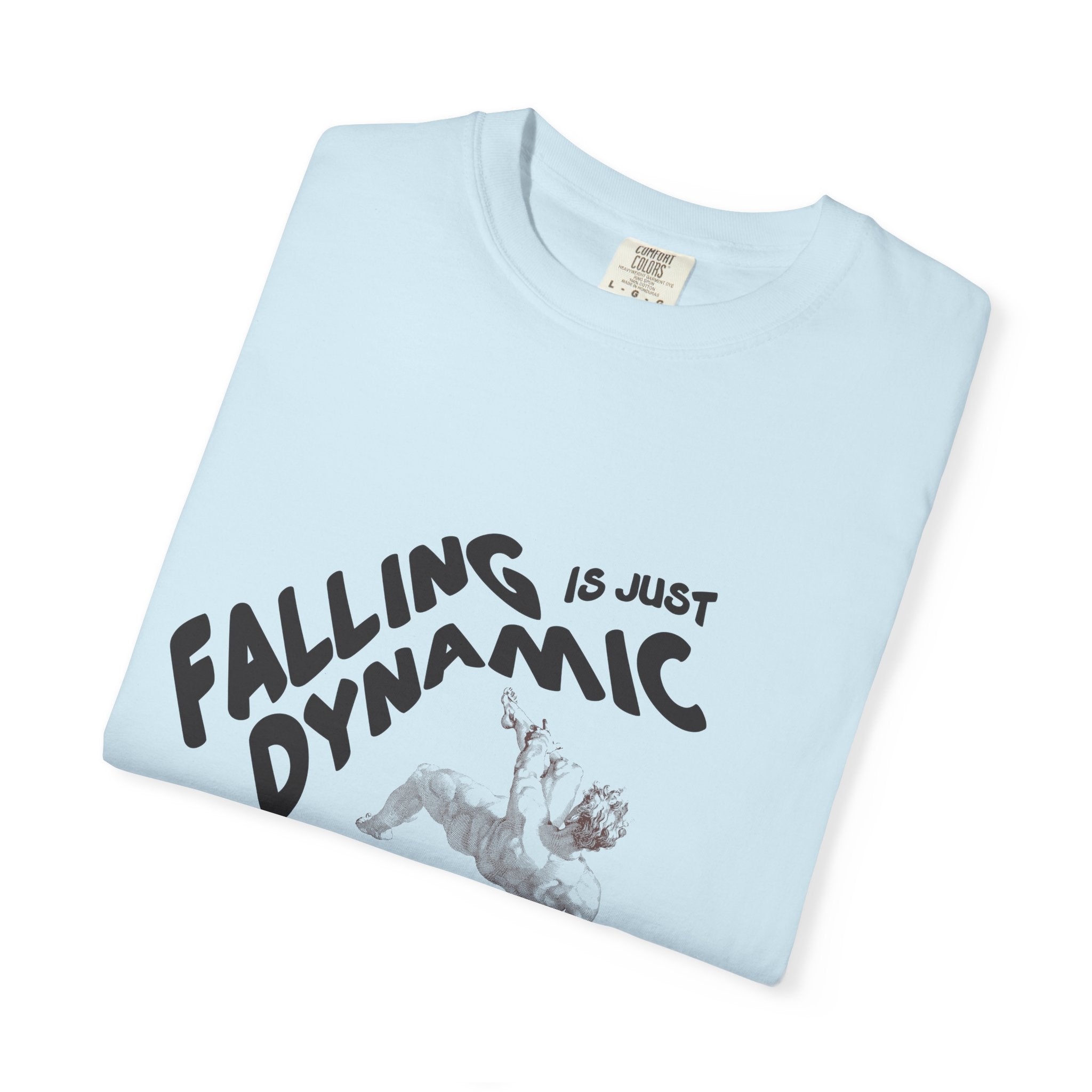 Dynamic Downclimbing Graphic T-Shirt, Adventure Apparel, Unisex Casual Wear, Gift for Climbers, Outdoor Enthusiasts, Fun Sports Tee