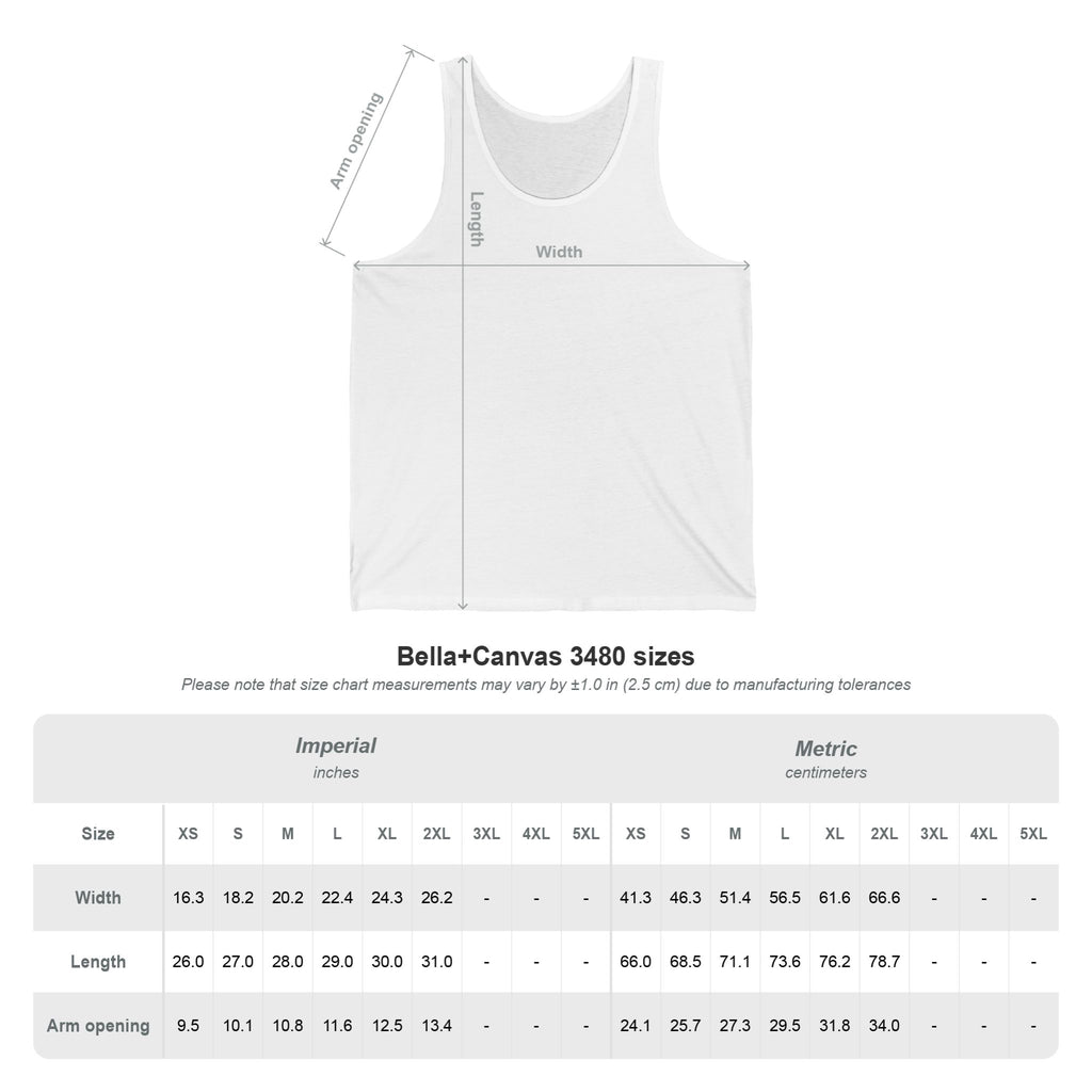 RNR Barbell Tank Top — Gym Weightlifting Workout Tank