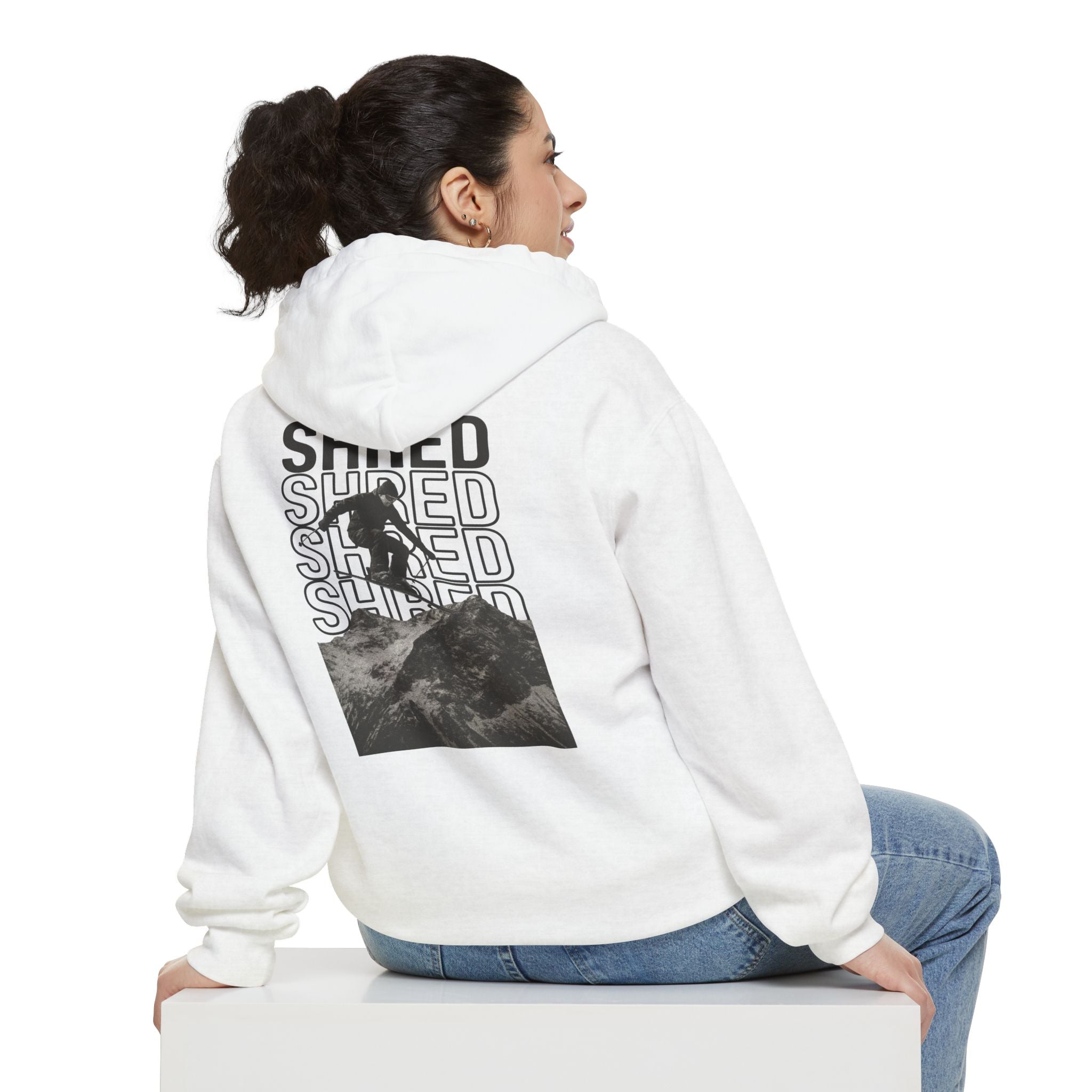 Shred Snow Boarding Hoodie