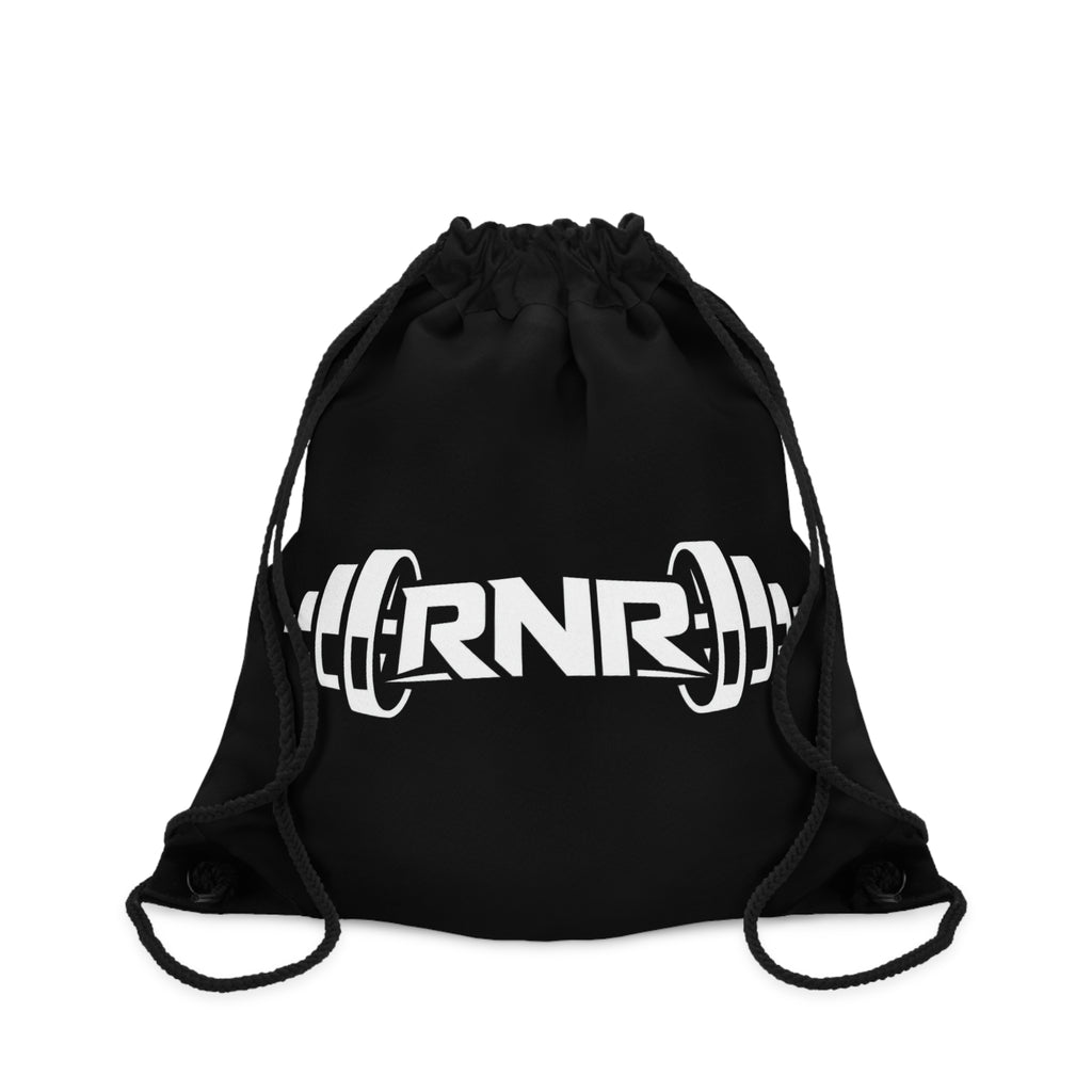 ARNR Barbell Drawstring Gym Bag — Lightweight Workout String Backpack