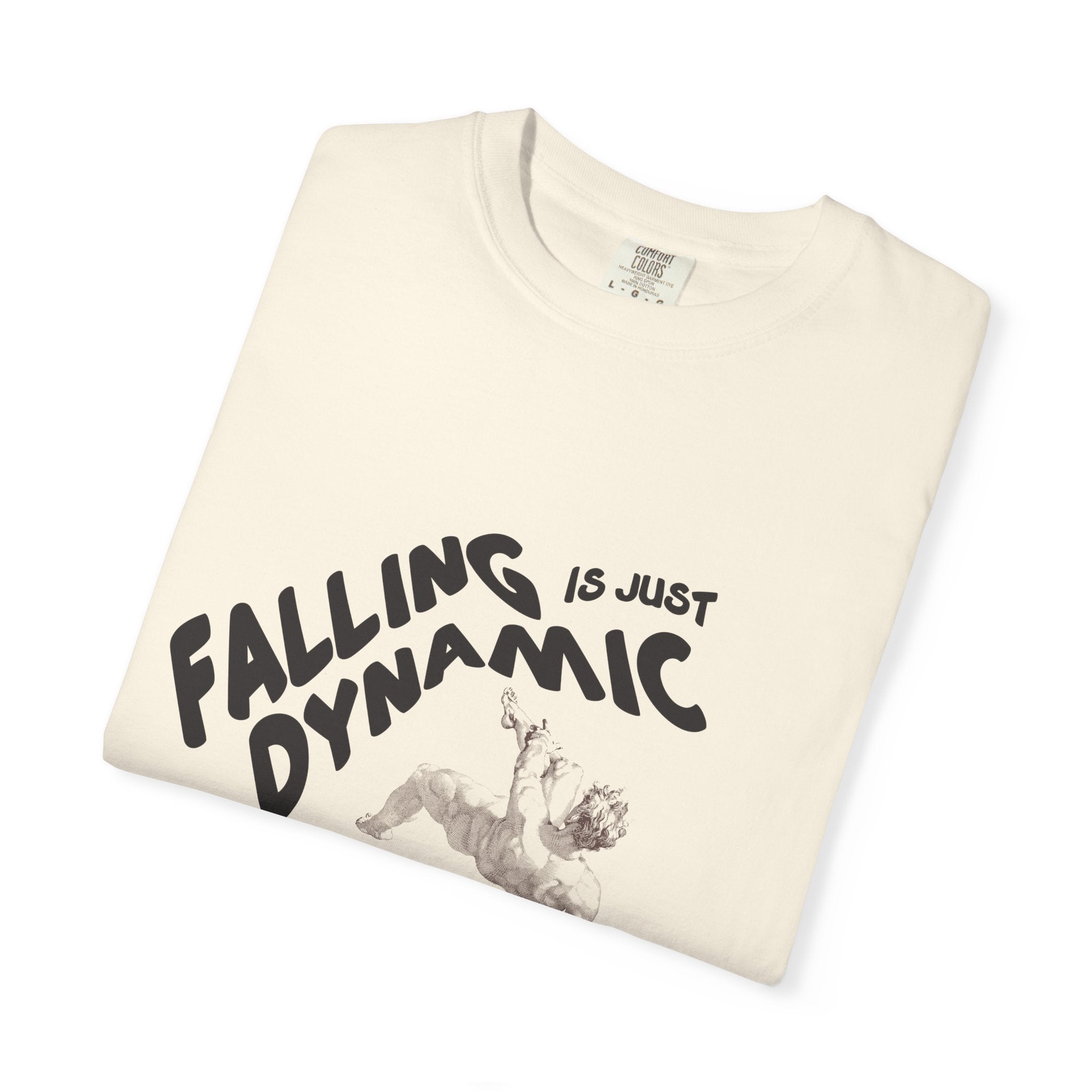 Dynamic Downclimbing Graphic T-Shirt, Adventure Apparel, Unisex Casual Wear, Gift for Climbers, Outdoor Enthusiasts, Fun Sports Tee