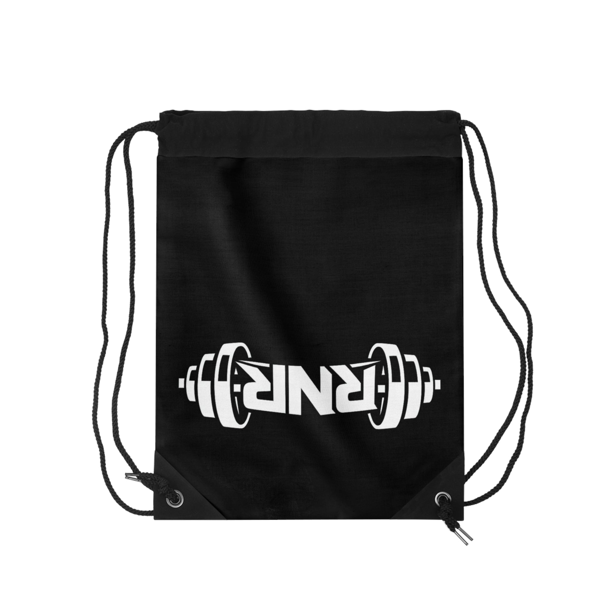 ARNR Barbell Drawstring Gym Bag — Lightweight Workout String Backpack