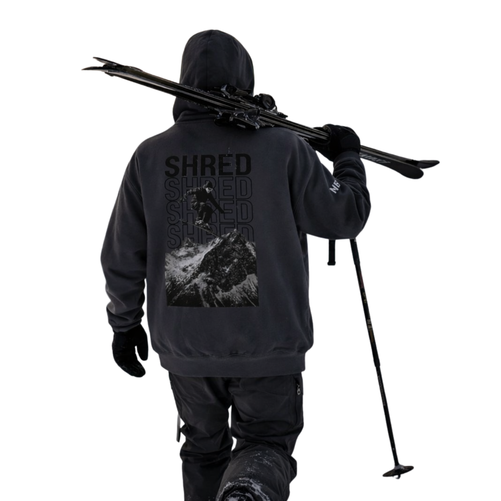Shred Snow Boarding Hoodie