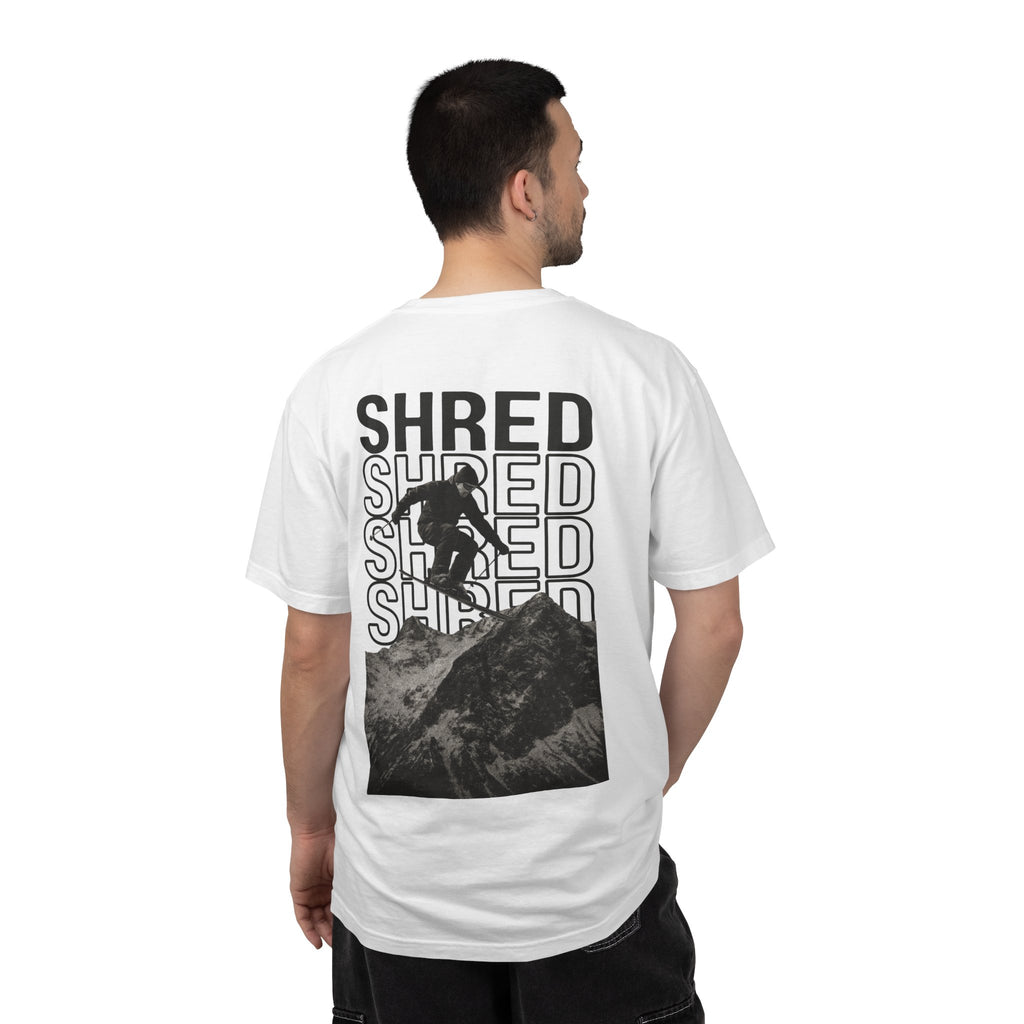 Shred Graphic Unisex T-Shirt - Perfect for Snowboarders