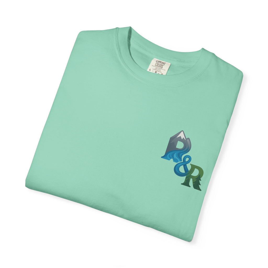 Relaxed Unisex Garment-Dyed T-Shirt with B&R Design