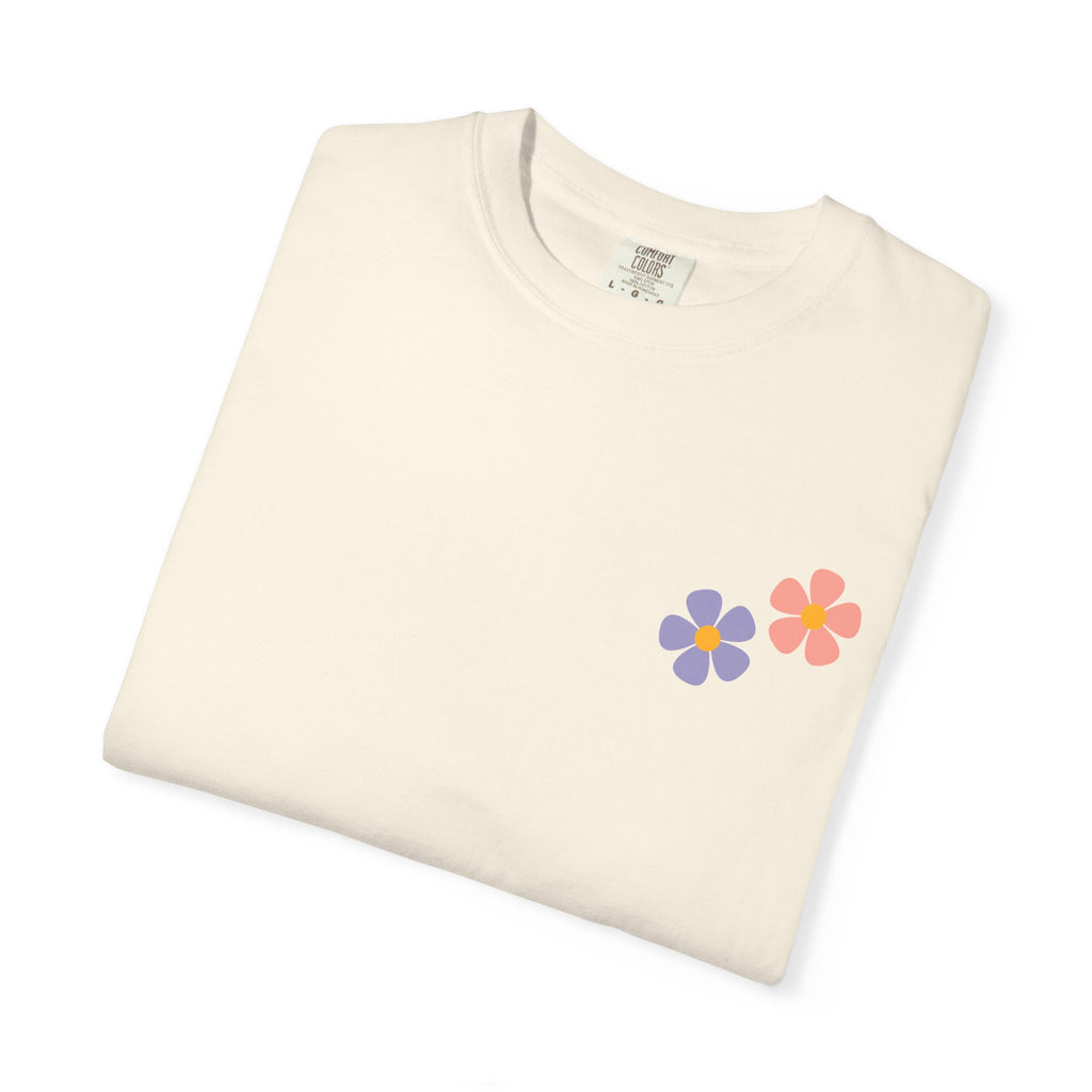 Climbing Rocks Fun T-shirt, Unisex Tee, Floral Graphic T-shirt, Casual Summer Wear, Gift for Climbers, Nostalgic Humor Top