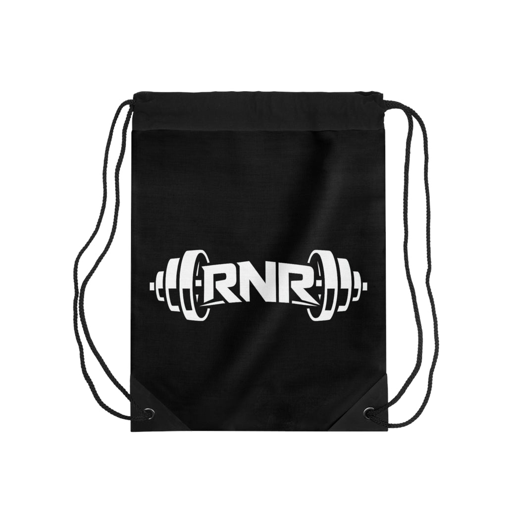 ARNR Barbell Drawstring Gym Bag — Lightweight Workout String Backpack