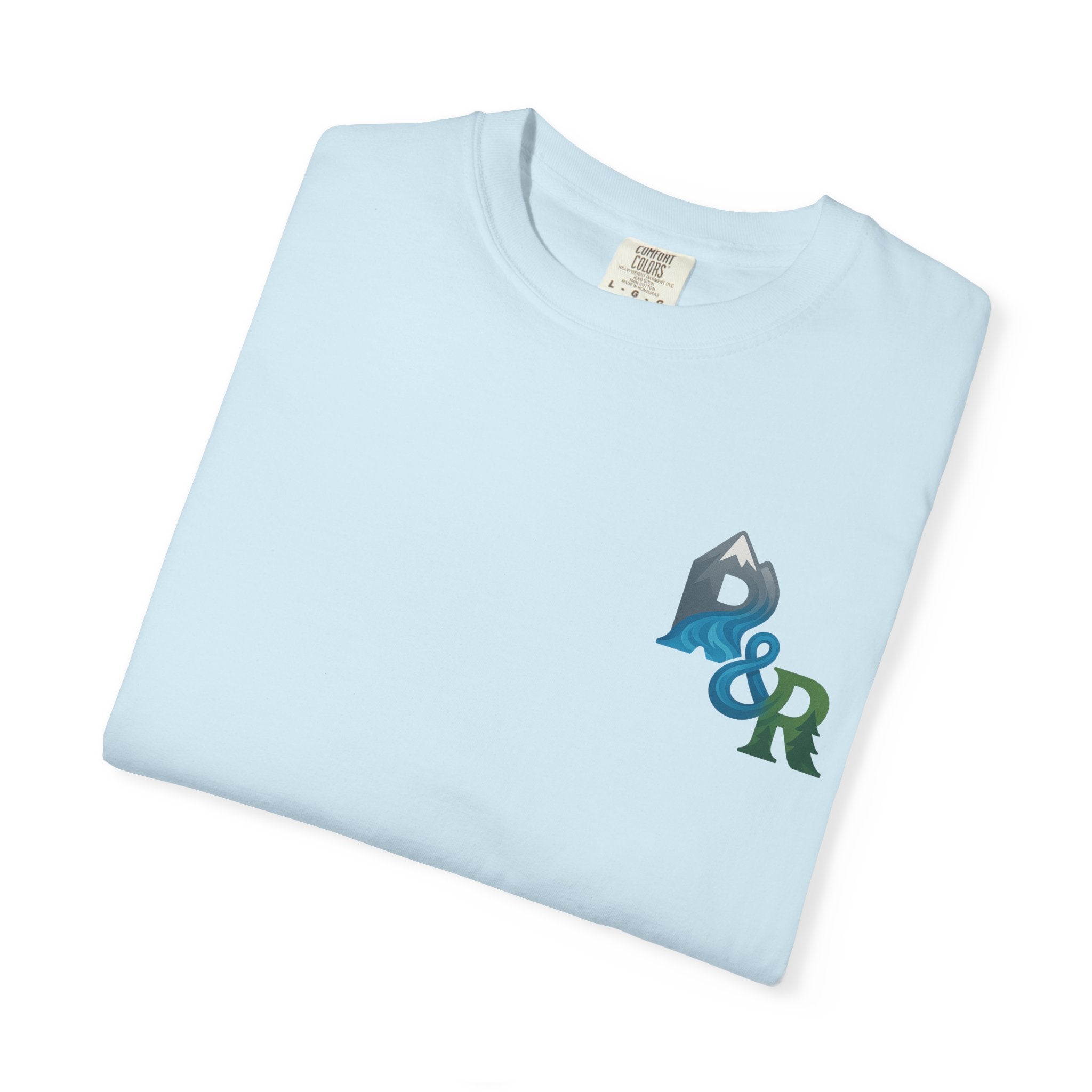 Relaxed Unisex Garment-Dyed T-Shirt with B&R Design