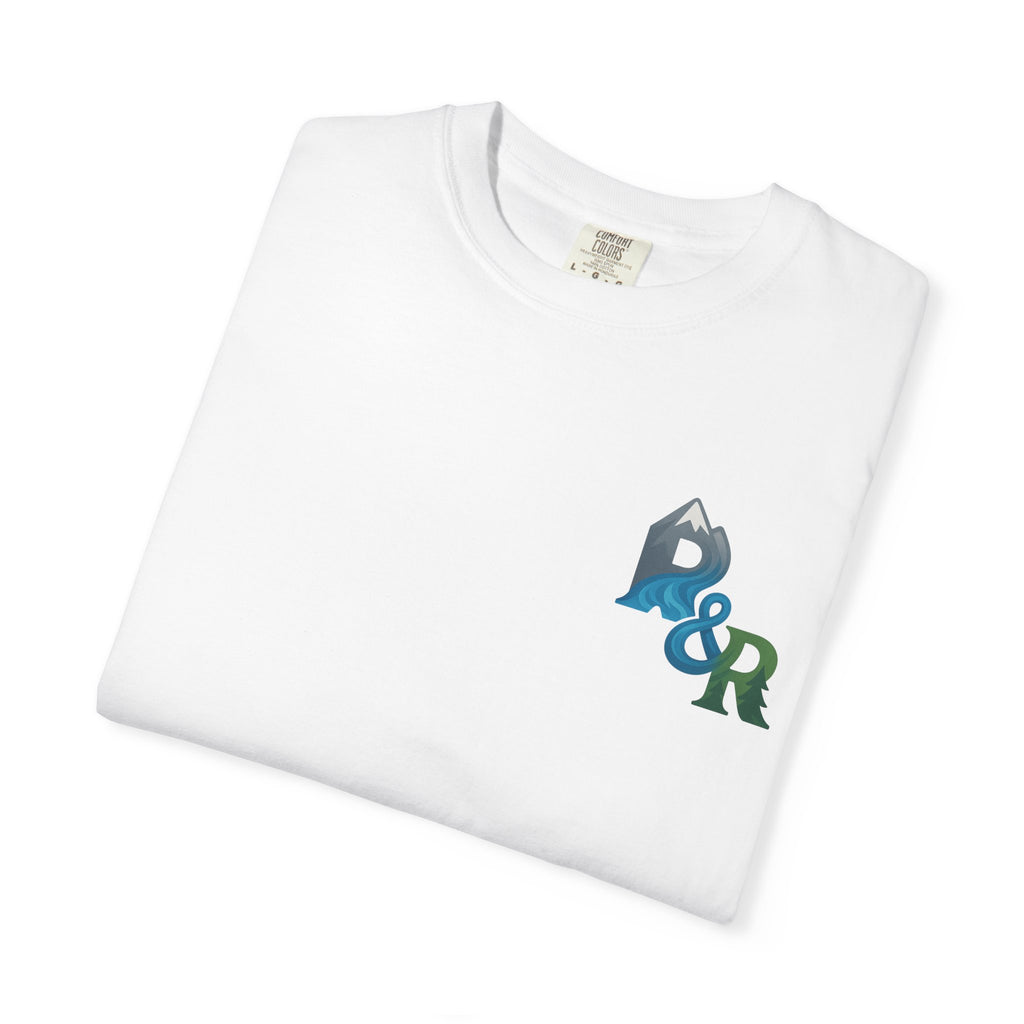 Relaxed Unisex Garment-Dyed T-Shirt with B&R Design