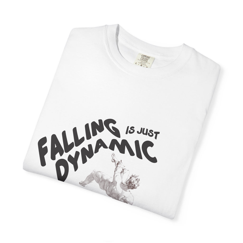 Dynamic Downclimbing Graphic T-Shirt, Adventure Apparel, Unisex Casual Wear, Gift for Climbers, Outdoor Enthusiasts, Fun Sports Tee