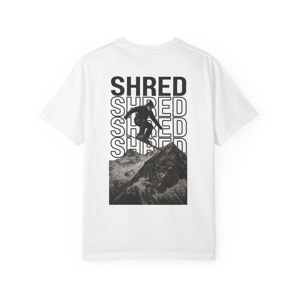 Shred Graphic Unisex T-Shirt - Perfect for Snowboarders