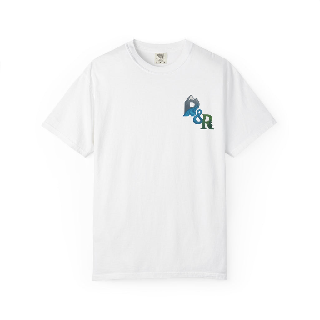 Relaxed Unisex Garment-Dyed T-Shirt with B&R Design