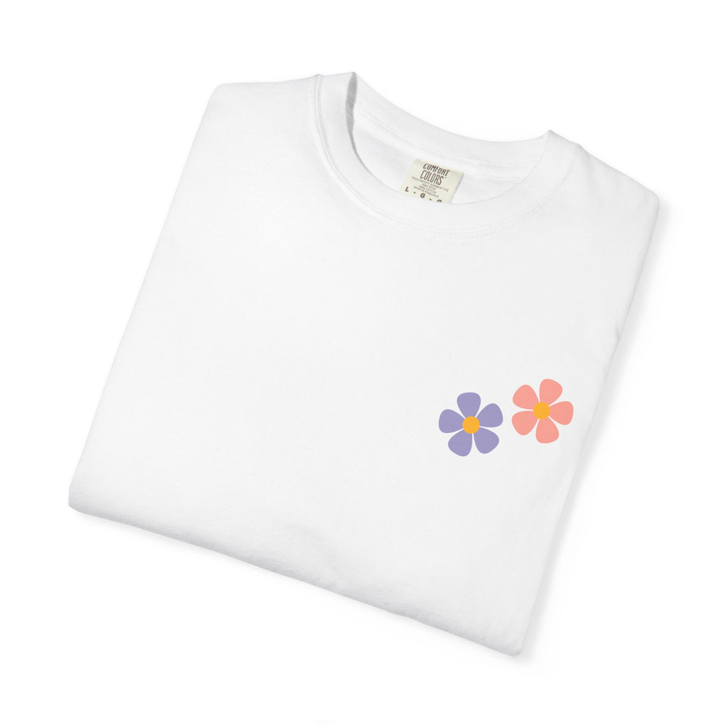 Climbing Rocks Fun T-shirt, Unisex Tee, Floral Graphic T-shirt, Casual Summer Wear, Gift for Climbers, Nostalgic Humor Top