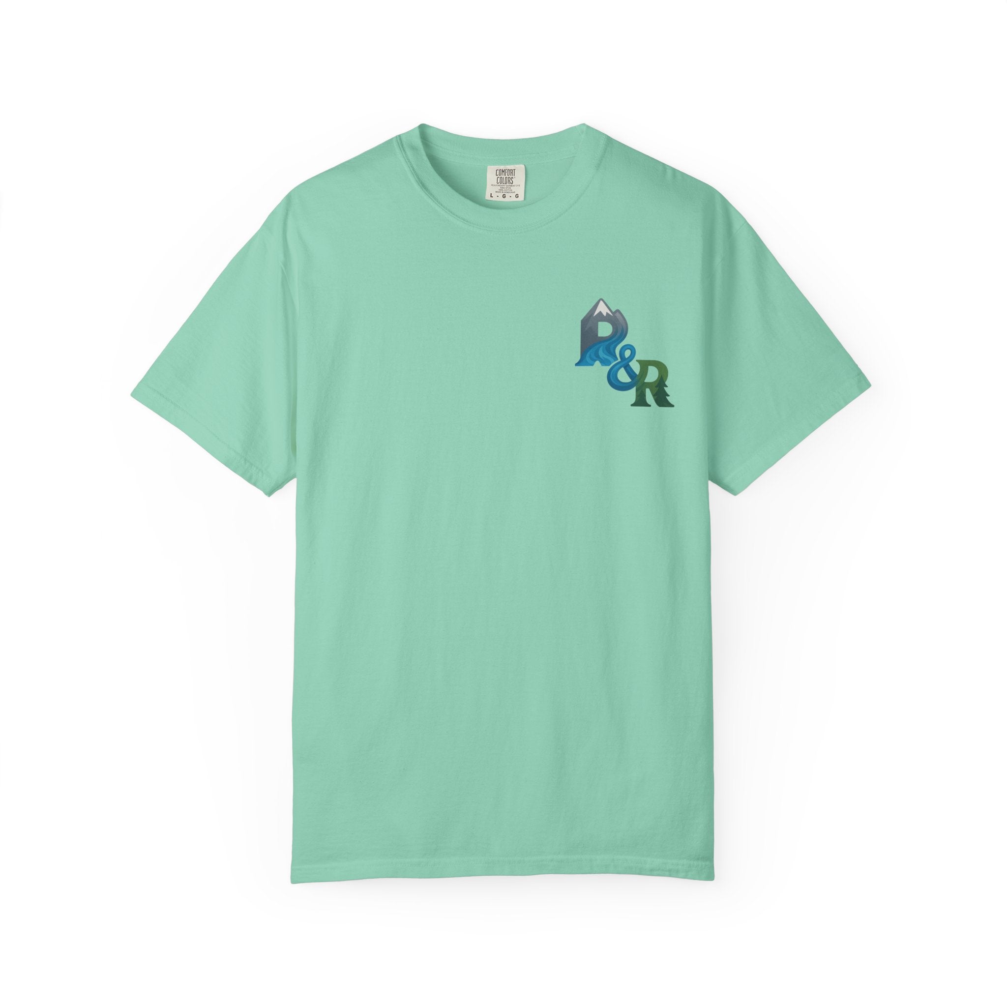 Relaxed Unisex Garment-Dyed T-Shirt with B&R Design